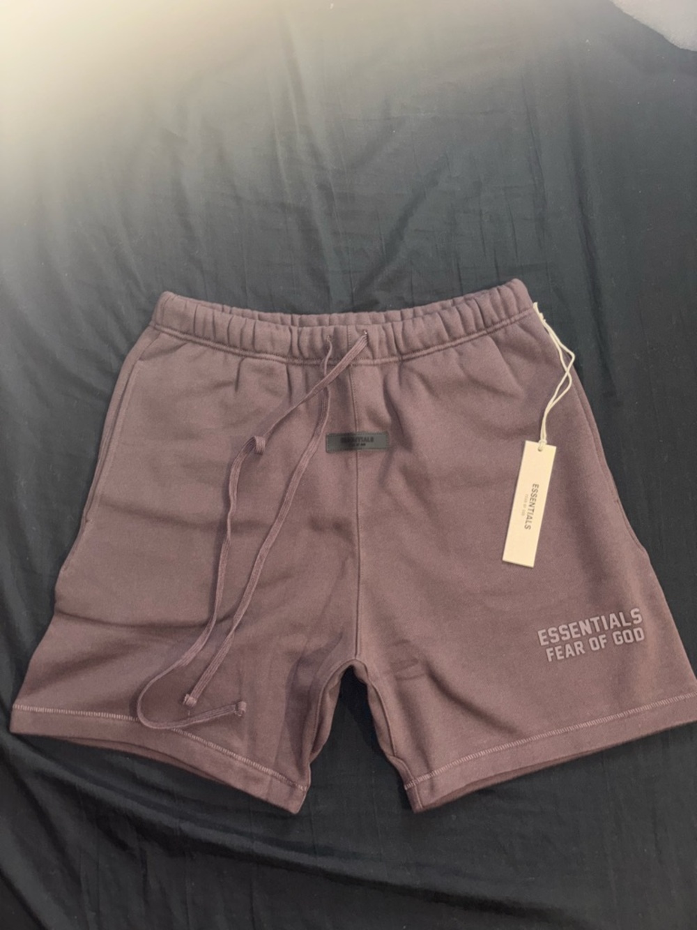 ESSENTIALS Men’s Mauve Athletic Shorts